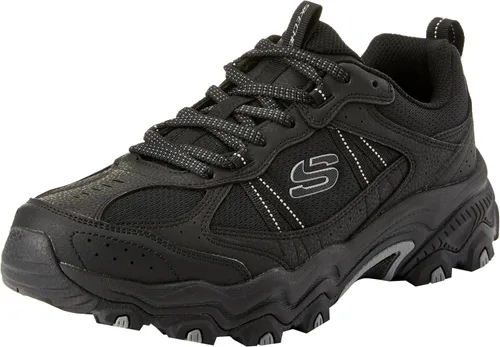 Vista 9 de Skechers Zapatillas de punto para hombre Stamina Upper Stitch Azul