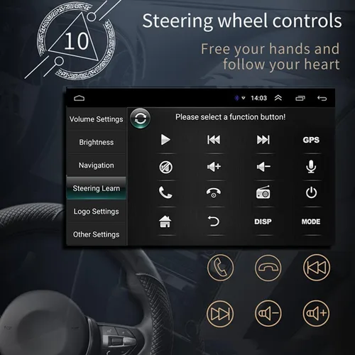 Vista 9 de Radio de coche 1 DIN MP5 reproductor de 7 pulgadas Bluetooth HD GPS pantalla retráctil USB iOS Android 8.1 navegación cámara de visión trasera