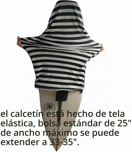 Vista 3 de Funda de calcetín para tabla de surf, bolsa ligera para protección solar