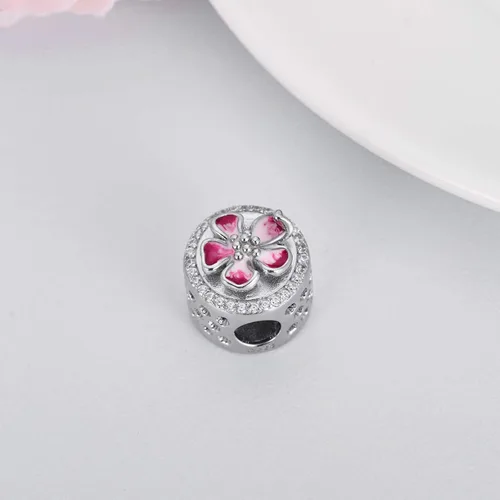 Vista 28 de LONAGO Abalorio personalizado con foto de plata de ley 925 con diseño de hueso de perro para pulsera
