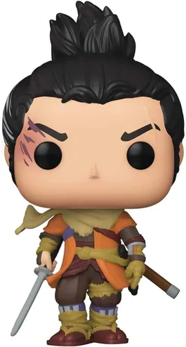 Vista 6 de POP Sekiro - Figura de vinilo Sekiro Funko (incluye funda protectora de caja compatible)