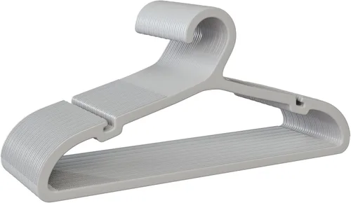 Vista 20 de ABHENG UAPY0530B - Paquete de 30 perchas para ropa, perchas de plástico antideslizantes, perchas que ahorran espacio, resistentes, para colgar ropa