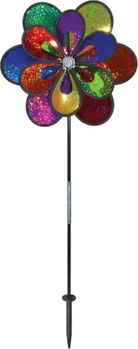 Vista 10 de In the Breeze 2675 Rainbow Windee Wheelz Flower Spinner
