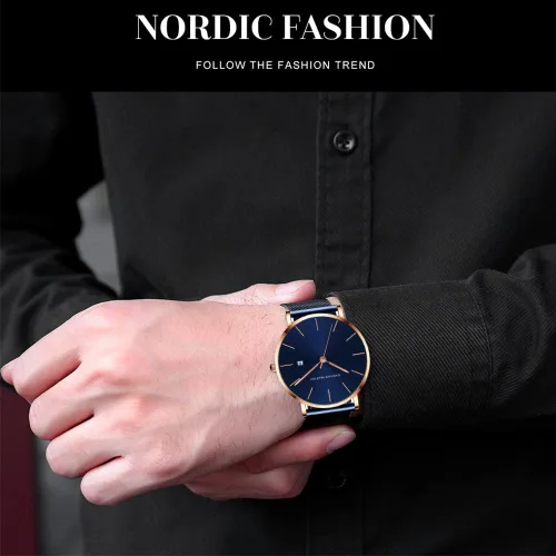 Vista 5 de Hannah Martin - Reloj de moda para hombre, calendario de negocios