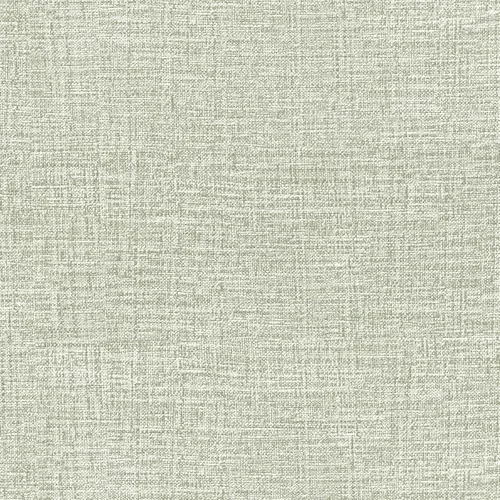 Vista 13 de Amiya - Papel pintado de tela de césped gris 17.3"x120" para despegar y pegar, papel de contacto de lino sintético imitación de tela, autoadhesivo
