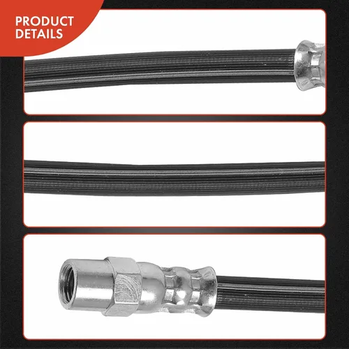 Vista 5 de A-Premium Manguera hidráulica de freno compatible con modelos seleccionados BMW y Volvo - 318i 320i 325i, 525i 528i 530i 540i, 733i 735i 740i, L6