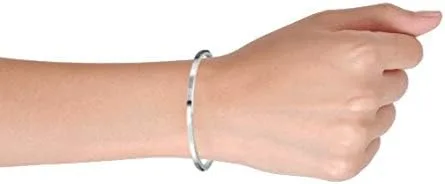 Vista 6 de Juego de pulseras de plata de ley 925 para mujeres y adolescentes