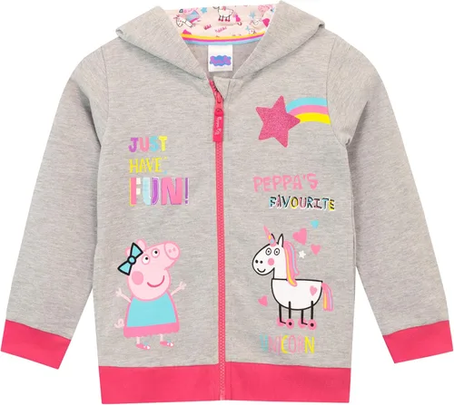 Vista 2 de Peppa Pig Conjunto de sudadera con capucha y leggings de unicornios para niña