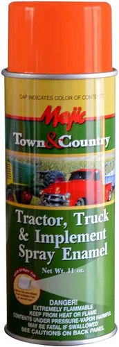 Vista 11 de Majic Paints 8-20974-8 Pintura esmaltada en aerosol para tractor e implemento, aerosol, verde oliva
