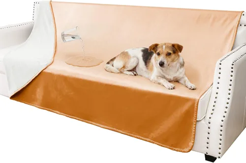 Vista 11 de Manta impermeable para perros pequeños, a prueba de fugas, manta reversible para sofá, cama, protector de muebles lavable a máquina, 25 x 35