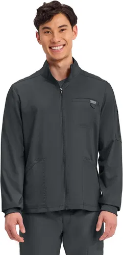 Vista 8 de Cherokee Workwear WW Revolution WW320 - Chaqueta con cremallera frontal para hombre Azul marino