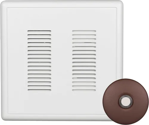 Vista 8 de Kit de timbre eléctrico PrimeChime Plus 2, timbres para el hogar, incluye campanillas de anillo seleccionables, botón de estuco, latón antiguo