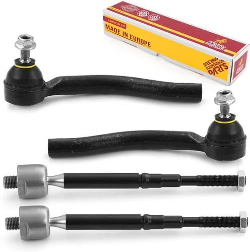 Vista 41 de Metrix Premium Chassis Parts - Kit de 4 piezas de extremos de barra de acoplamiento frontal exterior e interior compatible con Nissan Pathfinder
