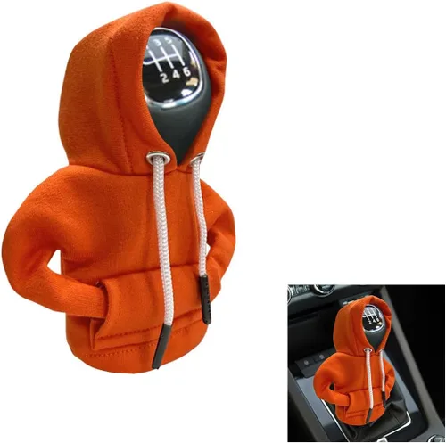 Vista 19 de JOYCOURT - Sudadera con capucha para palanca de cambios de coche, color negro Nylon Fashionable Mini Hoodie Decoration, Cute Gadgets, Universal