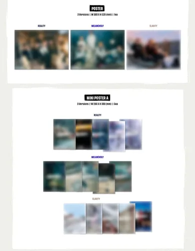 Vista 2 de TXT THE NAME CHAPTER : FREEFALL 3er álbum completo (CLARITY Ver.) K-POP SEALED