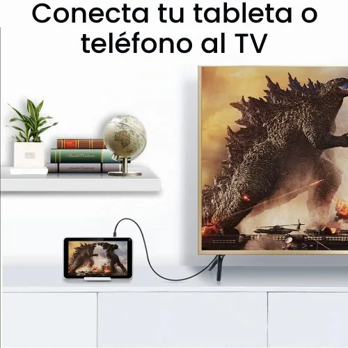 Vista 6 de Cmple - Cable micro HDMI a HDMI de 3 pies, cable micro HDMI macho a macho 4k para cámara de captura de tarjeta, cámara de vídeo, cámara de acción