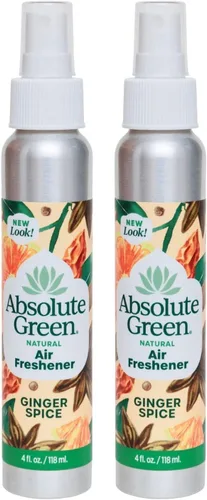 Vista 14 de Absolute Green Ambientador en aerosol, no tóxico, cubre olores, seguro para niños y mascotas, aroma natural de niebla de bambú de 4 onzas