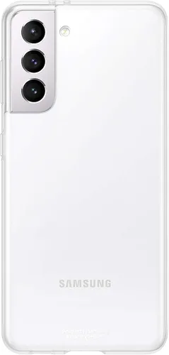 Vista 6 de Samsung Funda para Galaxy S21, cubierta trasera transparente (versión de EE. UU.)