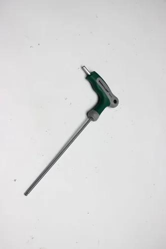 Vista 2 de Llaves hexagonales con mango en T, llave hexagonal de brazo largo métrico de 0.157 in, herramienta de mano Allen para kit de reparación