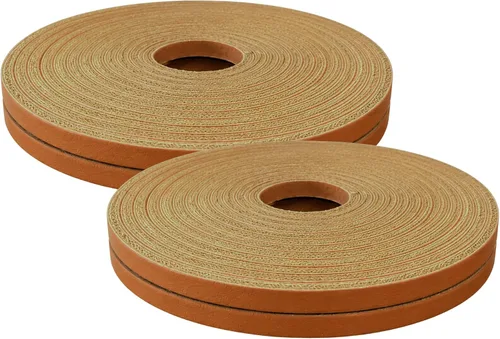 Vista 10 de Covey Sports Kit de encaje de guante de béisbol de alta calidad, cuero crudo americano auténtico, cordones de 72 pulgadas para reparación y relación