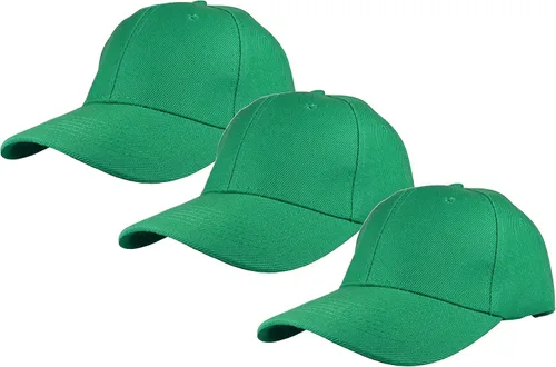 Vista 54 de Gelante - Gorra lisa de béisbol ajustable con correa trasera (3 unidades)