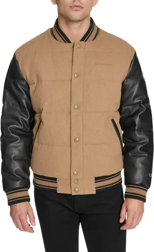 Vista 19 de Champion Chaqueta acolchada Varsity Bomber para hombre