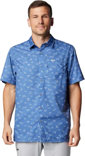 Vista 46 de Columbia - Camisa Super Slack Tide Camp de manga corta para hombre
