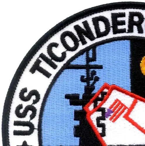 Vista 3 de CVS-14 USS Ticonderoga Parche Apolo 17