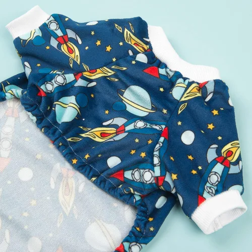 Vista 3 de CuteBone Dog - Ropa par mascotas. Atuendos suaves para cachorros. Pijamas y mamelucos para mascotas. rocket