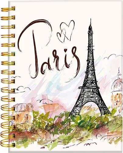 Vista 9 de iampanda Cuaderno Diario en Espiral, Animales Lindos Encuadernación Fuerte de Doble Alambre con Papel Premium para Niñas Mujeres, 60 Hojas A5
