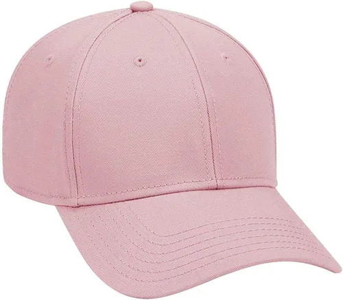 Vista 8 de Ashen Fane Gorra de béisbol básica de sarga de algodón superior de perfil bajo estructurado de 6 paneles