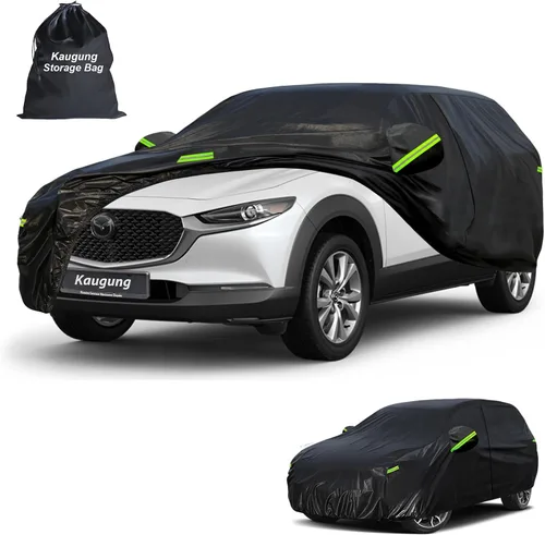 Vista 75 de Kaugung Funda para Coche de Ajuste Personalizado BMW Serie 3 E30 (1982-1994), 7 Capas Resistente al Viento Todo Clima Impermeable Cubierta Exterior