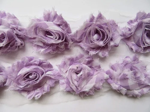 Vista 16 de yycraft Pack de Flores de estrás de 2 pulgadas con perla para manualidades.