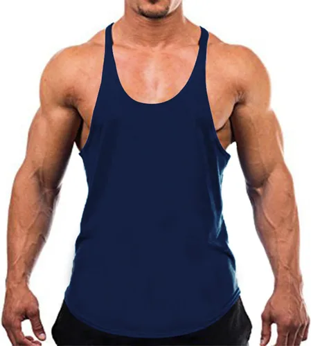 Vista 17 de ZUEVI Camiseta sin mangas para hombre, corte muscular, culturismo, gimnasio, espalda en Y, camiseta sin mangas para entrenamiento