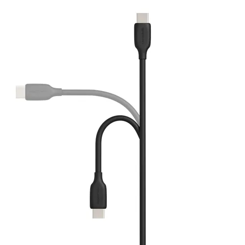 Vista 2 de Amazon Basics Cable de carga rápida USB-C a USB-A 2.0, velocidad de 480 Mbps, certificado USB-IF, para Apple iPhone 16/15, iPad, Samsung Galaxy