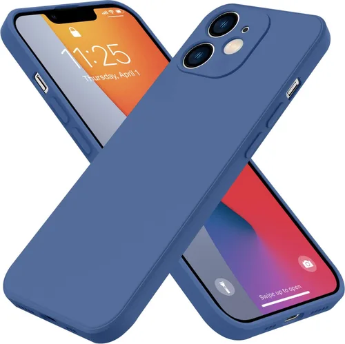 Vista 10 de Funda para iPhone 11, funda de goma de gel de silicona líquida, no amarillenta, funda protectora de silicona multicolor, funda protectora Negro