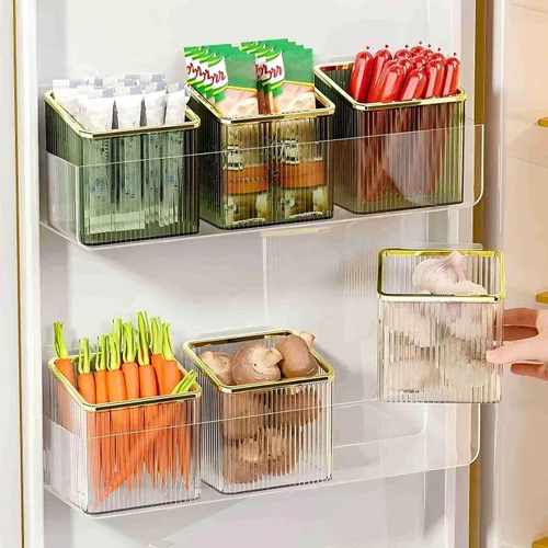 Vista 5 de Estantes de pared adhesivos sin taladros Organizador flotante que ahorra espacio para cocina, baño y oficina Estantes de almacenamiento