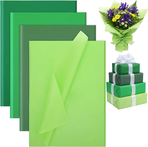 Vista 23 de woric 160 hojas de papel de seda azul para bolsas de regalo de 20 x 14 Combinado azul