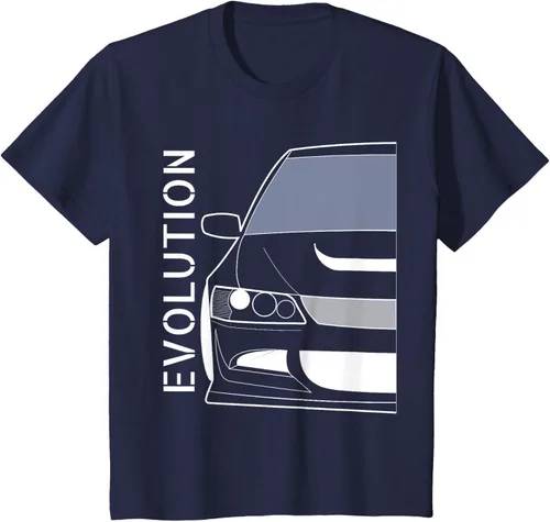 Vista 86 de Camiseta Evo 8 Design Turbo JDM Classic Legends, Negro, S