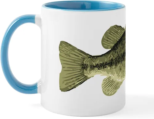 Vista 14 de CafePress Bigmouth Flathead - Taza de café de cerámica (11.0 fl oz)