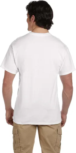 Vista 6 de Fruit of the Loom - Para hombres, 5 onzas, camiseta 100% algodón pesado (paquete de 6)