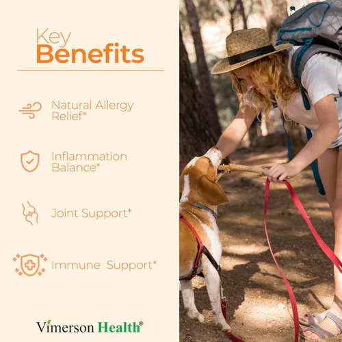Vista 2 de Vimerson Health Suplemento de quercetina con bromelina y cúrcuma Boswellia - Potente dúo de apoyo para las articulaciones y el sistema inmunológico