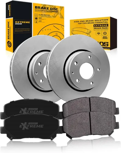 Vista 13 de TOVASTY Kit de freno trasero E-Coated para Honda Civic 2006-2015