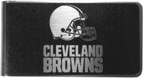 Vista 24 de Siskiyou NFL Unisex Black and Steel Money Clip