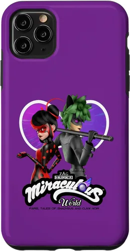 Vista 13 de Miraculous Ladybug Cat Noir Tales of Shadybug and Claw Noir - Carcasa para iPhone 17