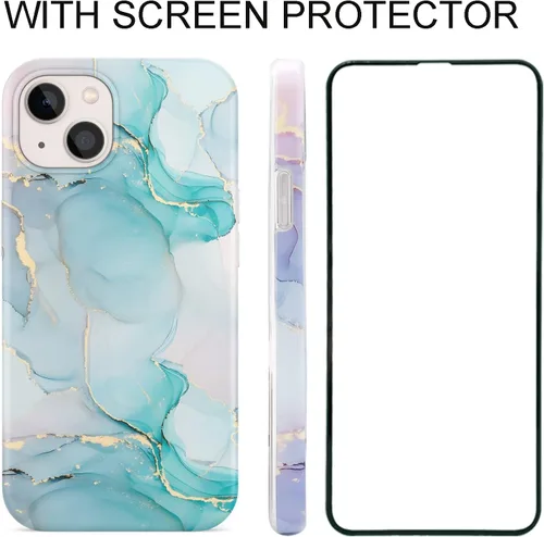 Vista 2 de Funda magnética para iPhone 14 Plus de 6.7 pulgadas, compatible con carga MagSafe, TPU suave, delgada, a prueba de golpes, bonita funda protectora