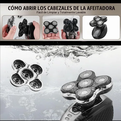 Vista 4 de Hojas de repuesto para afeitadora de cabeza Pro compatibles con Remington Balder Pro, modelo XR7000, afeitado eléctrico de precisión para hombres