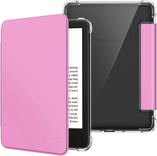 Vista 10 de Fintie - Funda delgada de TPU para Kindle de 6 pulgadas de 11.ª generación 2024/2022, color verde agave Ultra Clear Transparent Soft TPU Back