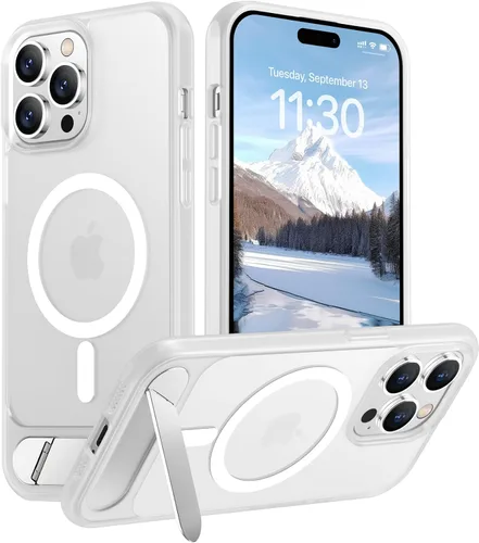 Vista 149 de Funda para iPhone 11 con compatibilidad magnética, [Soporte invisible incorporado][Compatible con MagSafe]