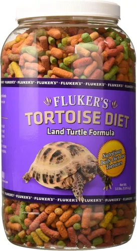 Vista 7 de Fluker's Dieta de tortuga, alimento de pellets grandes - Fórmula de tortuga terrestre, 10 onzas
